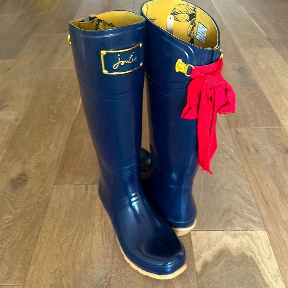 Joules Wellies Rainboots - like new condition